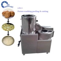 Snack Food Electric Spiral Potato Cutter Used Potato Peeler For Sale